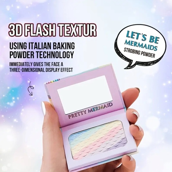 Pretty Mermaid Rainbow Highlighter Palette - Picture 6 of 8